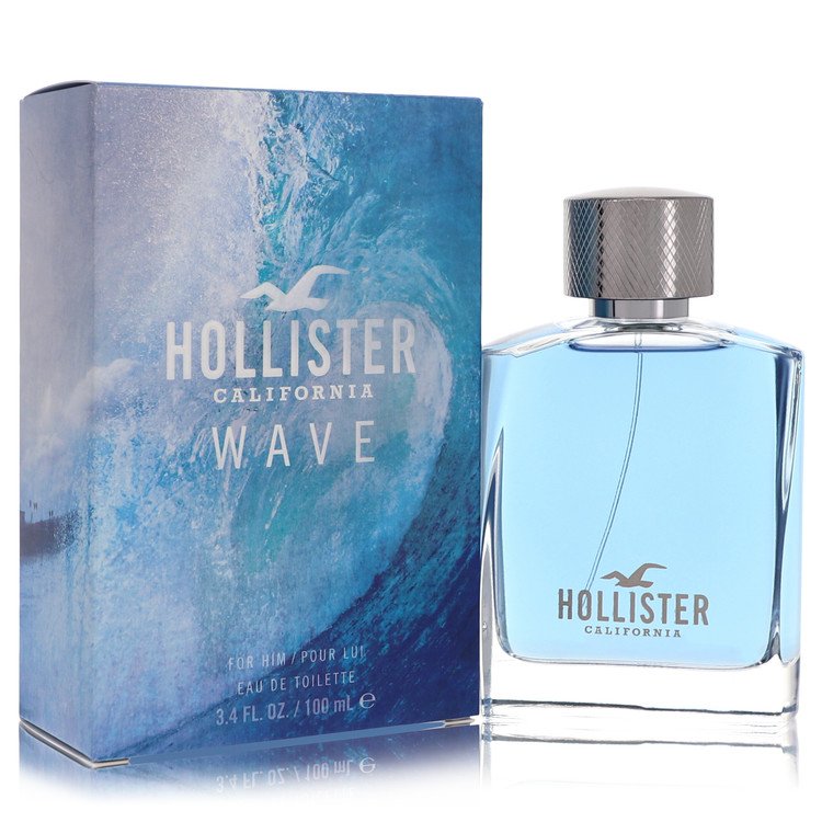 Hollister Wave Eau De Toilette Spray 3.4 oz for Men – Fresh Aquatic Luxury Perfume