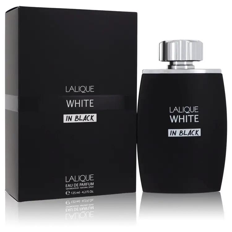 Lalique White In Black by Lalique Eau De Parfum Spray 4.2 oz for Men