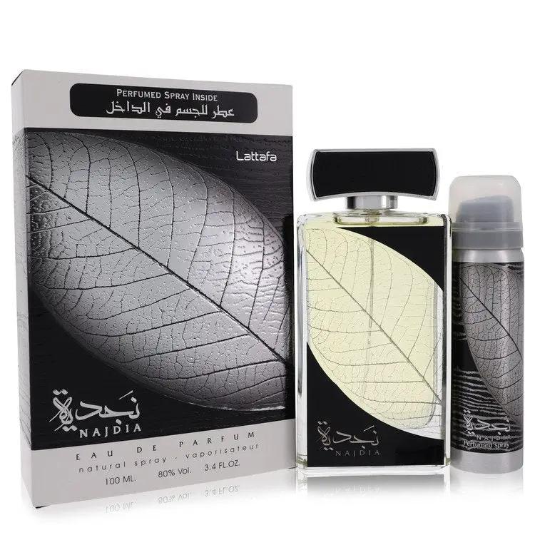 Najdia by Lattafa Eau De Parfum Spray Plus 1.7 oz Deodorant 3.4 oz for Women