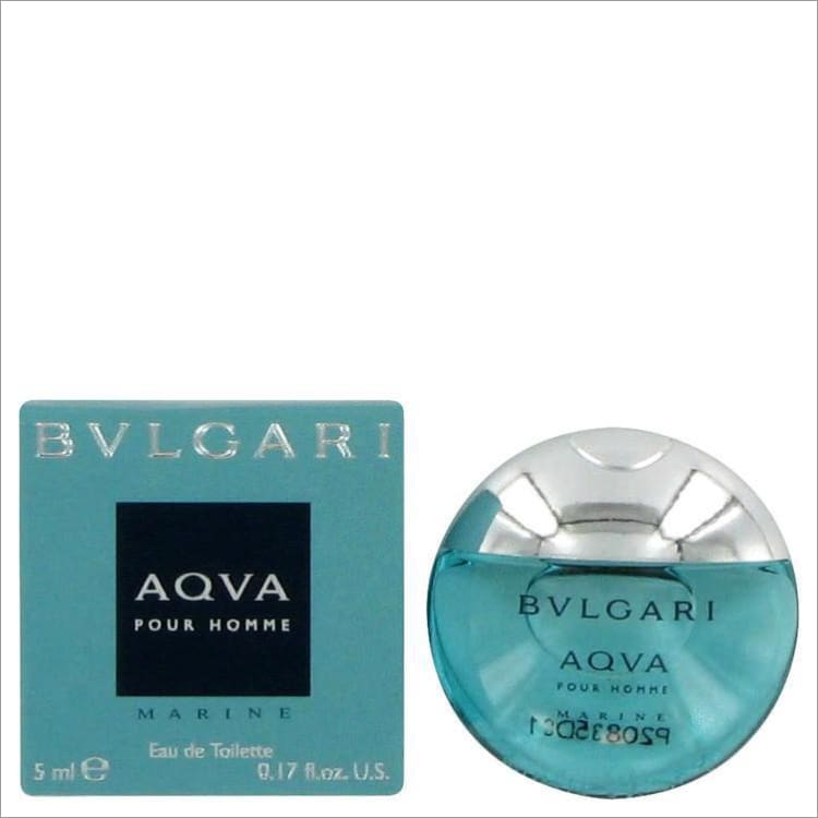 Bvlgari Aqua Marine by Bvlgari Mini EDT .17 oz - DESIGNER BRAND COLOGNES