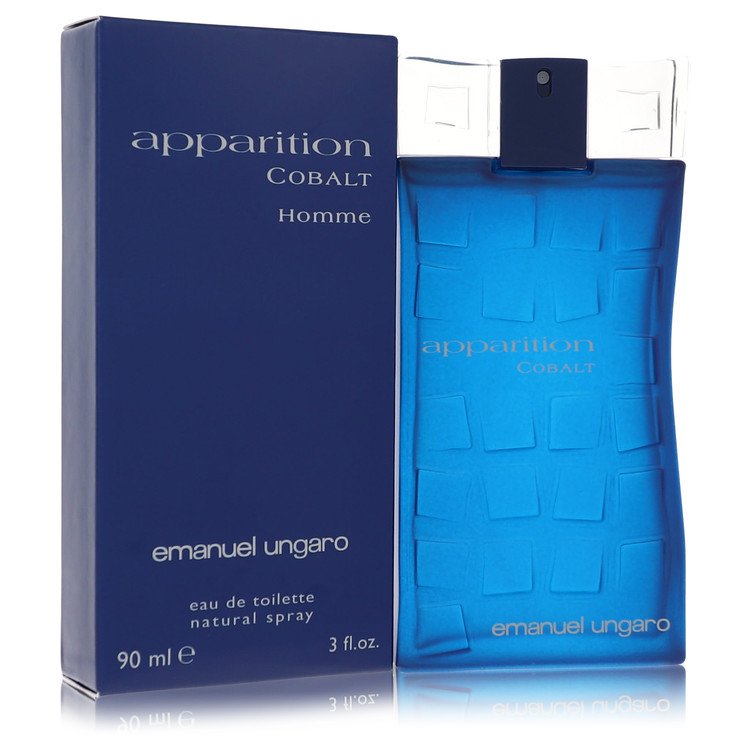 Apparition Cobalt by Ungaro Eau De Toilette Spray 3 oz for Men