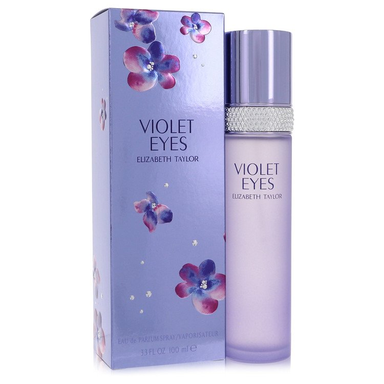 Violet Eyes by Elizabeth Taylor Eau De Parfum Spray 1.7 oz for Women – Floral Fruity Elegant Perfume