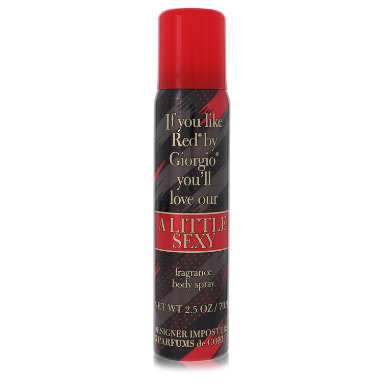 Designer Imposters A Little Sexy by Parfums De Coeur Body Spray 2.5 oz for Women