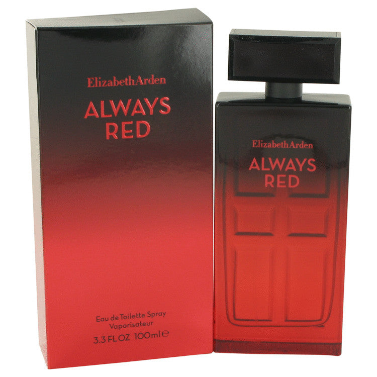 Elizabeth Arden Always Red Eau De Toilette Spray for Women – Floral Fruity Luxury Perfume