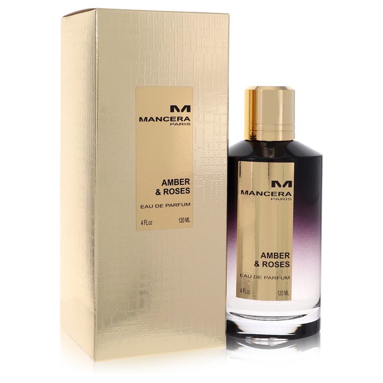 Mancera Amber &amp; Roses by Mancera Eau De Parfum Spray 4 oz for Women