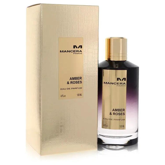Mancera Amber & Roses by Mancera Eau De Parfum Spray 4 oz for Women
