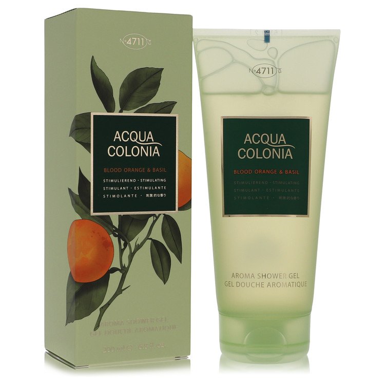 4711 Acqua Colonia Blood Orange &amp; Basil by 4711 Shower Gel 6.8 oz for Women