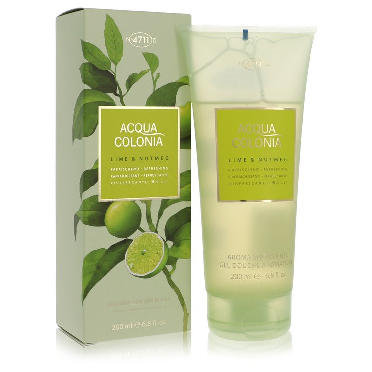 4711 Acqua Colonia Lime &amp; Nutmeg by 4711 Shower Gel 6.8 oz for Women