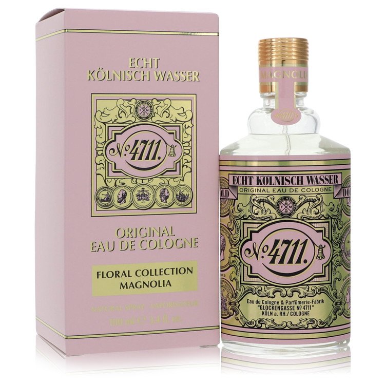 4711 Floral Collection Magnolia by 4711 Eau De Cologne Spray 3.4 oz for Women