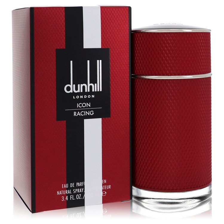 Dunhill Icon Racing Red by Alfred Dunhill Eau De Parfum Spray 3.4 oz for Men – Bold Woody Spicy Fragrance