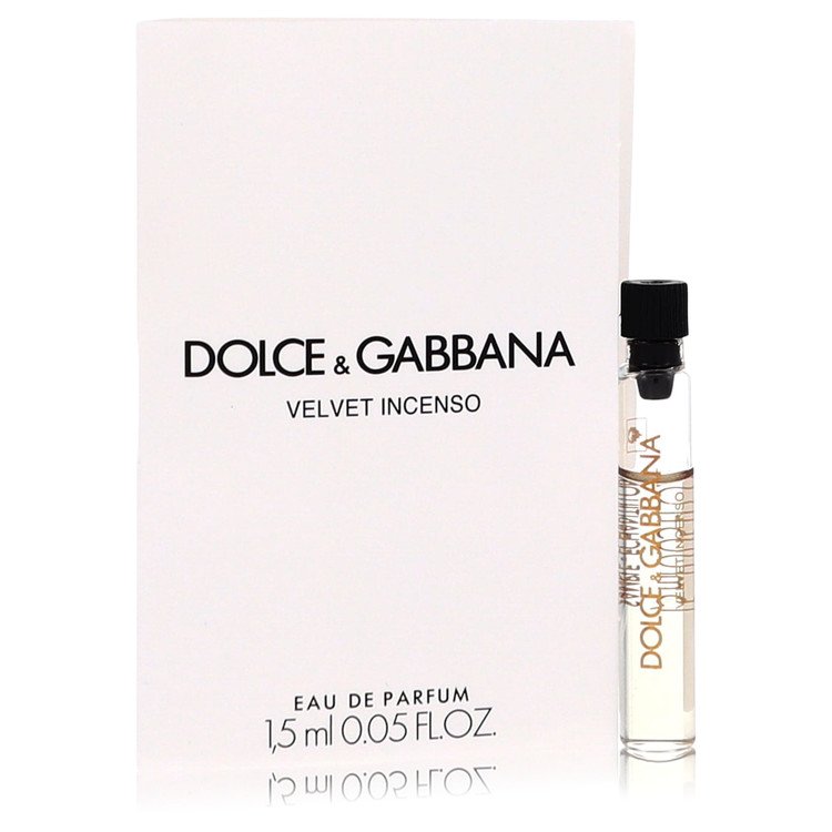 Dolce &amp; Gabbana Velvet Incenso by Dolce &amp; Gabbana Vial (sample) .05 oz for Women