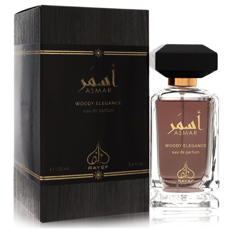 Rayef Asmar Woody Elegance by Rayef Eau De Parfum Spray (Unisex) 3.4 oz for Men