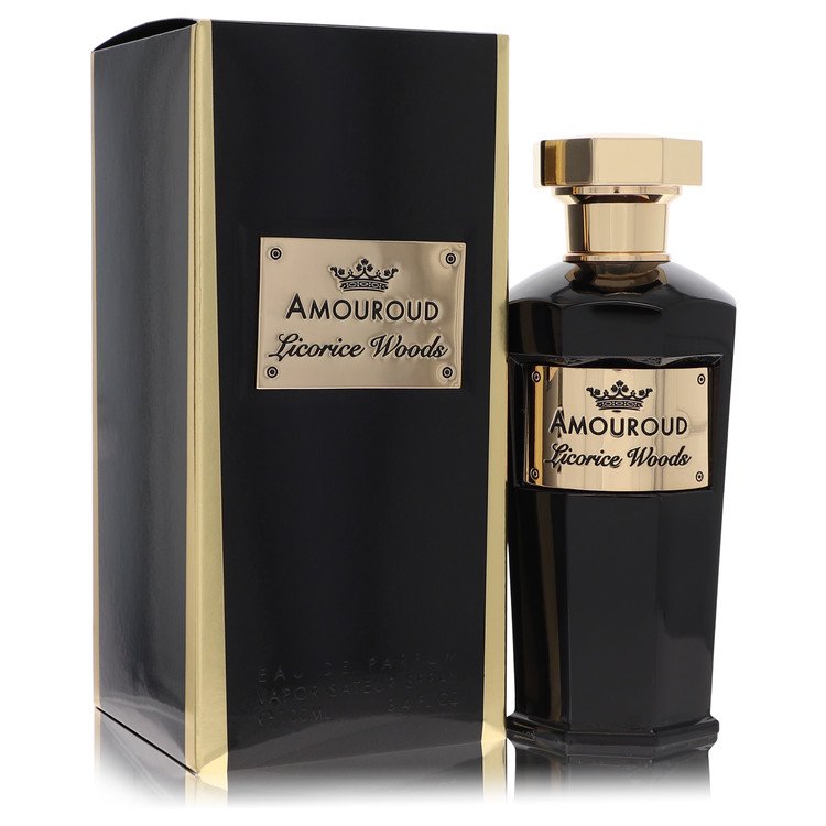 Amouroud Licorice Woods by Amouroud Eau De Parfum Spray (Unisex) 3.4 oz for Men