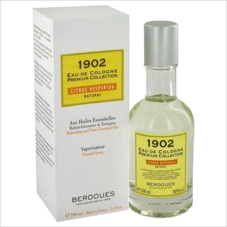 1902 Natural by Berdoues Eau De Cologne Spray (Unisex-unboxed) 4.2 oz for Men - COLOGNE