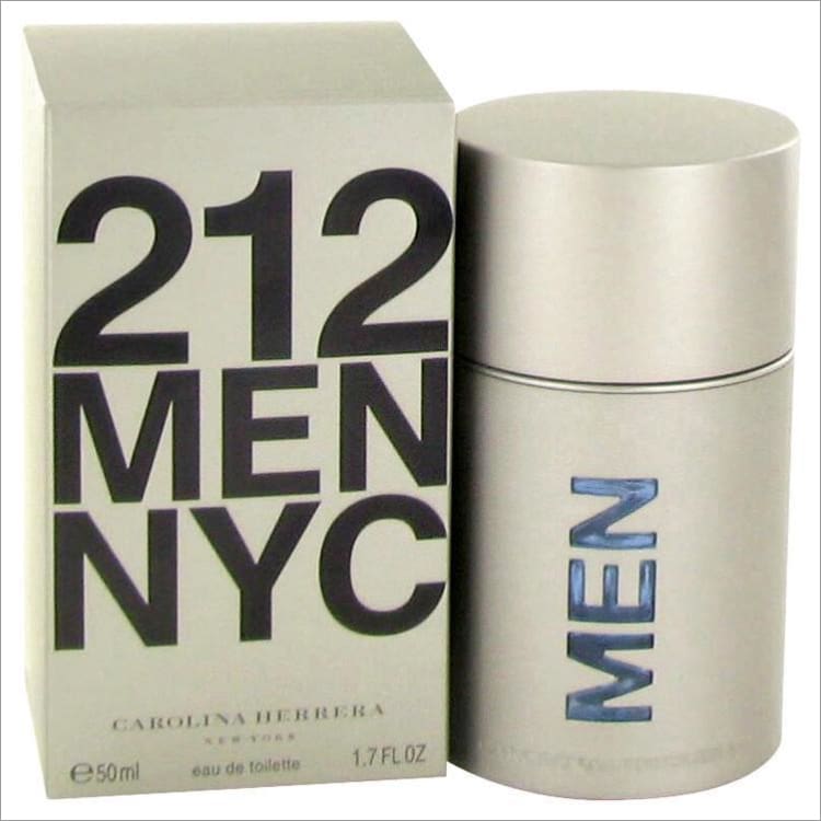212 by Carolina Herrera Eau De Toilette Spray (New Packaging) 1.7 oz for Men - COLOGNE