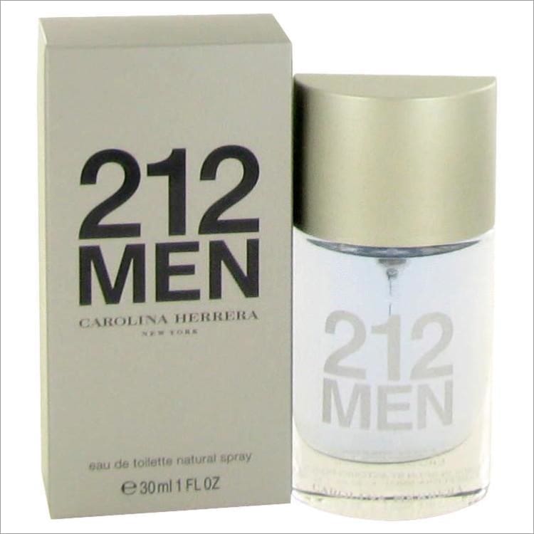 212 by Carolina Herrera Eau De Toilette Spray (New Packaging) 1 oz for Men - COLOGNE