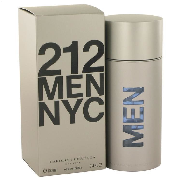 212 by Carolina Herrera Eau De Toilette Spray (New Packaging) 3.4 oz for Men - COLOGNE