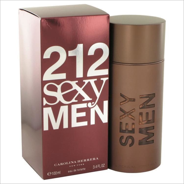 212 Sexy by Carolina Herrera Eau De Toilette Spray 3.3 oz for Men - COLOGNE