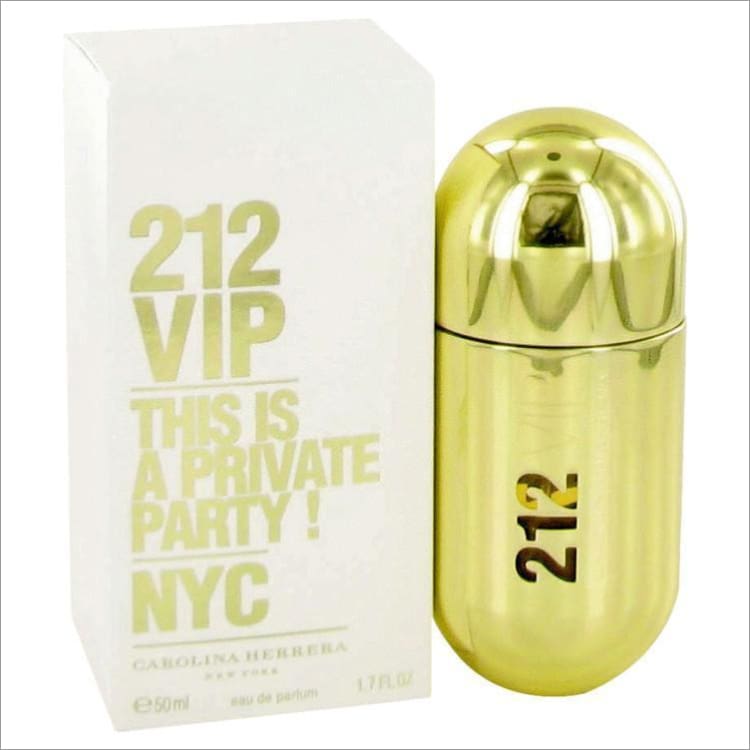 212 Vip by Carolina Herrera Eau De Parfum Spray 1.7 oz for Women - PERFUME