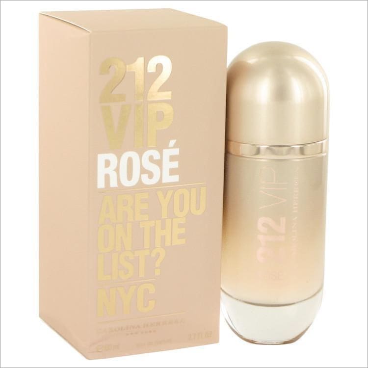212 VIP Rose by Carolina Herrera Eau De Parfum Spray 2.7 oz for Women - PERFUME