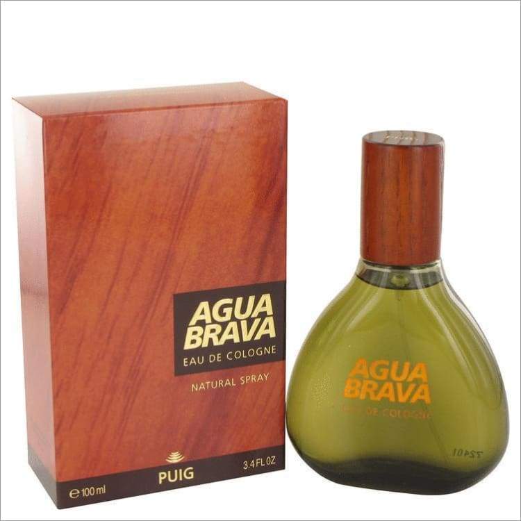 AGUA BRAVA by Antonio Puig Eau De Cologne Spray 3.4 oz for Men - COLOGNE