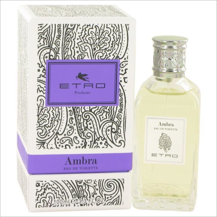 Ambra by Etro Eau De Toilette Spray (Unisex) 3.3 oz - Famous Perfume Brands for Women