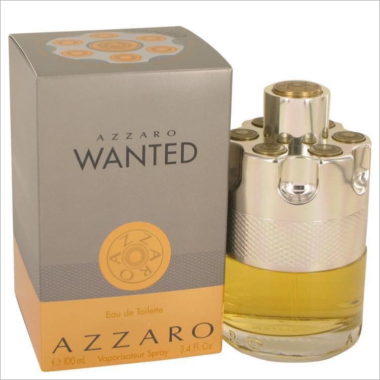 Azzaro Wanted by Azzaro Eau De Toilette Spray 3.4 oz for Men - COLOGNE