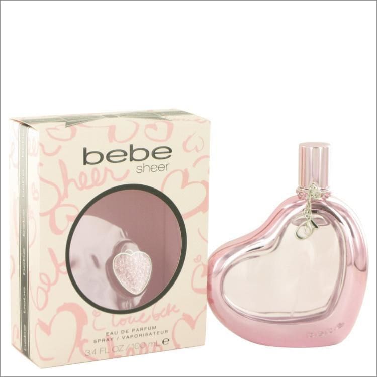 Bebe Sheer by Bebe Eau De Parfum Spray 3.4 oz for Women - PERFUME