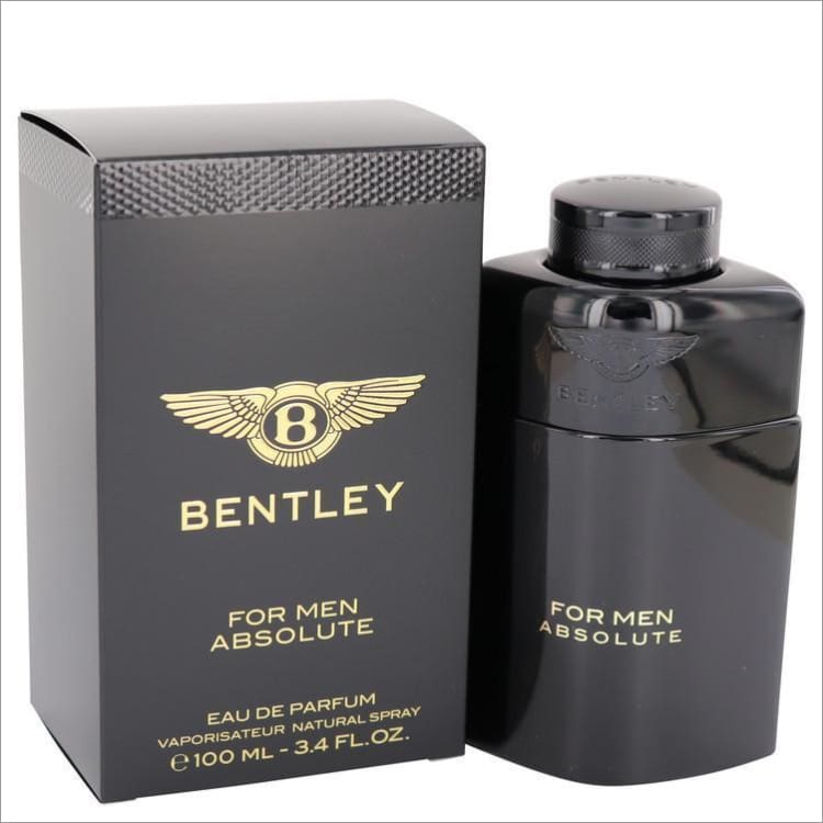 Bentley Absolute by Bentley Eau De Parfum Spray 3.4 oz for Men - COLOGNE