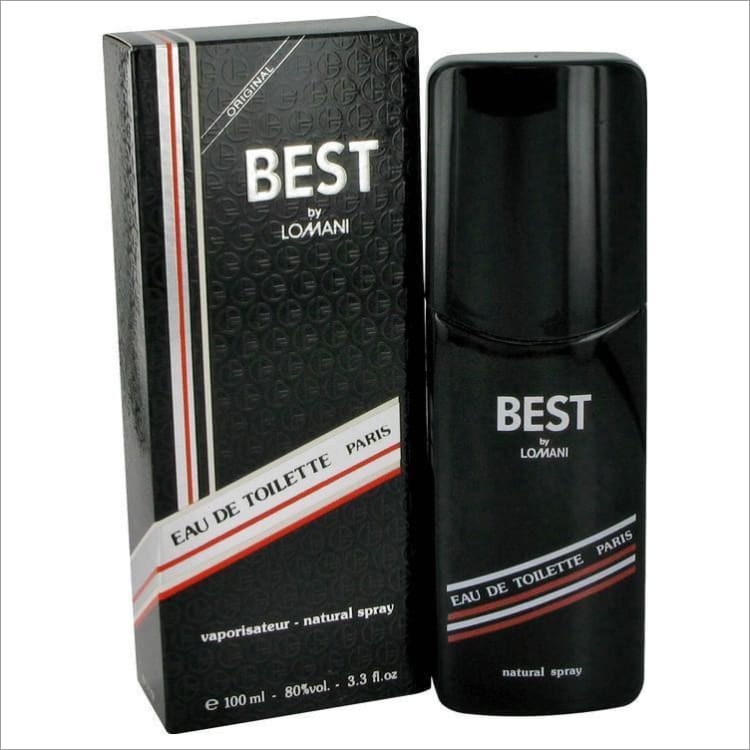 Best by Lomani Eau De Toilette Spray 3.3 oz for Men - COLOGNE