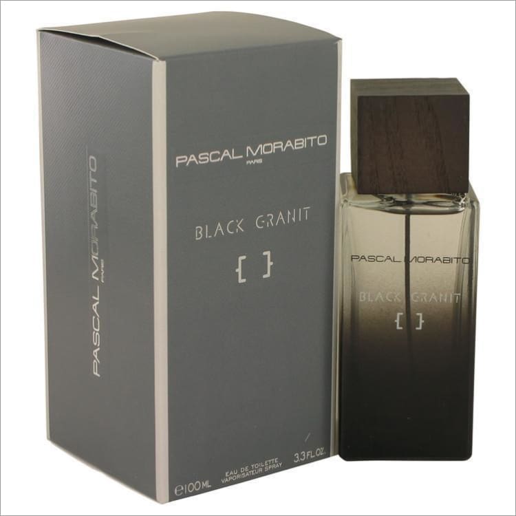 Black Granit by Pascal Morabito Eau De Toilette Spray 3.3 oz for Men - COLOGNE