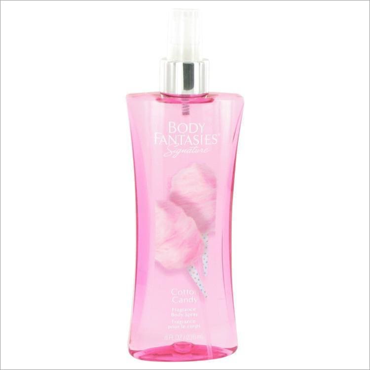 Body Fantasies Signature Cotton Candy by Parfums De Coeur Body Spray 8 oz for Women - PERFUME
