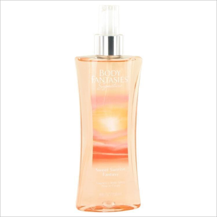 Body Fantasies Signature Sweet Sunrise Fantasy by Parfums De Coeur Body Spray 8 oz - WOMENS PERFUME