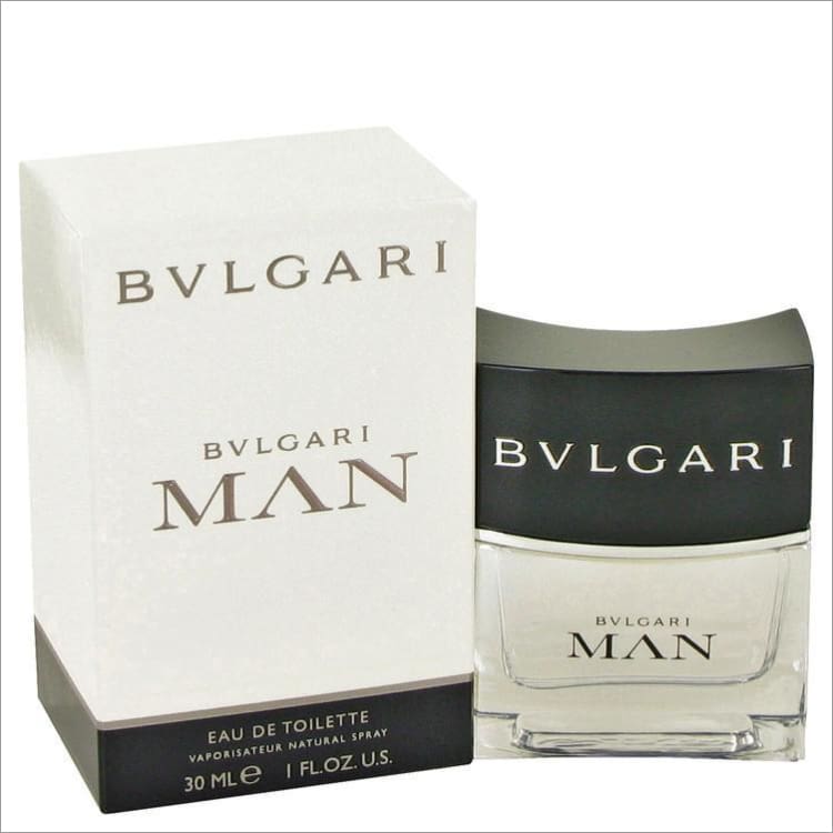 Bvlgari Man by Bvlgari Eau De Toilette Spray 1 oz - DESIGNER BRAND COLOGNES
