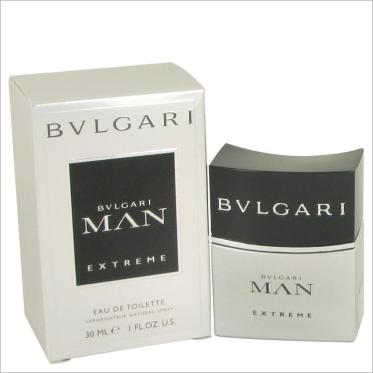 Bvlgari Man Extreme by Bvlgari Eau DE Toilette Spray 1 oz - DESIGNER BRAND COLOGNES
