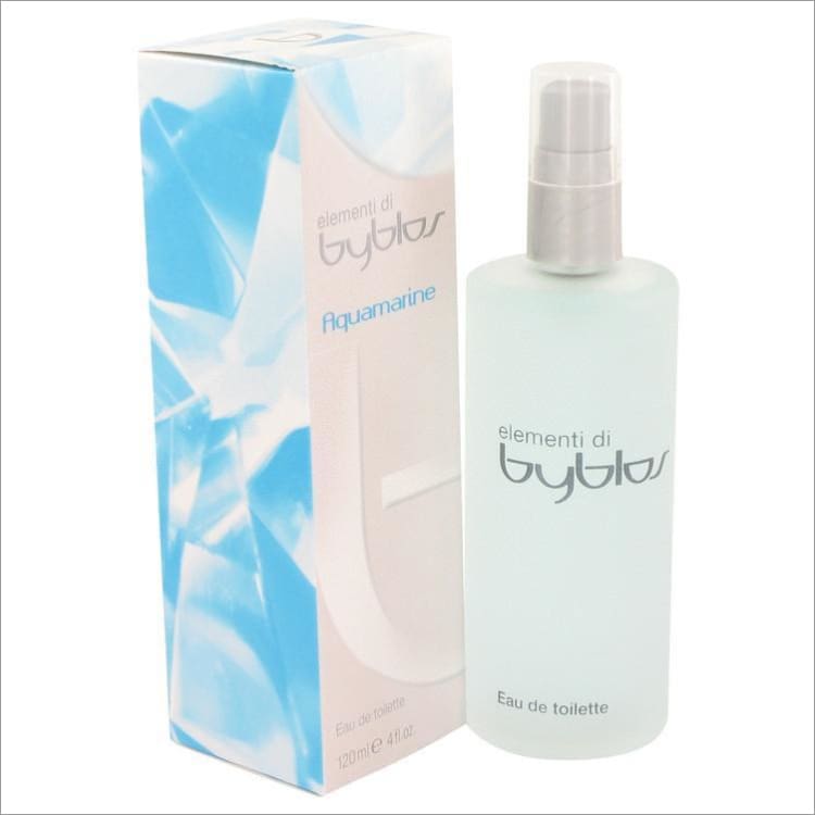 Byblos Aquamarine by Byblos Eau De Toilette Spray 4 oz - DESIGNER BRAND PERFUMES