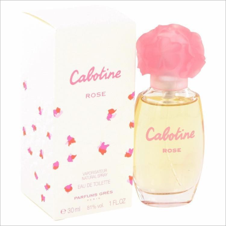 Cabotine Rose by Parfums Gres Eau De Toilette Spray 1 oz for Women - PERFUME
