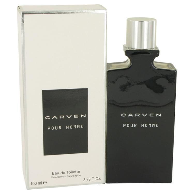 Carven Pour Homme by Carven After Shave Balm 3.4 oz for Men - COLOGNE