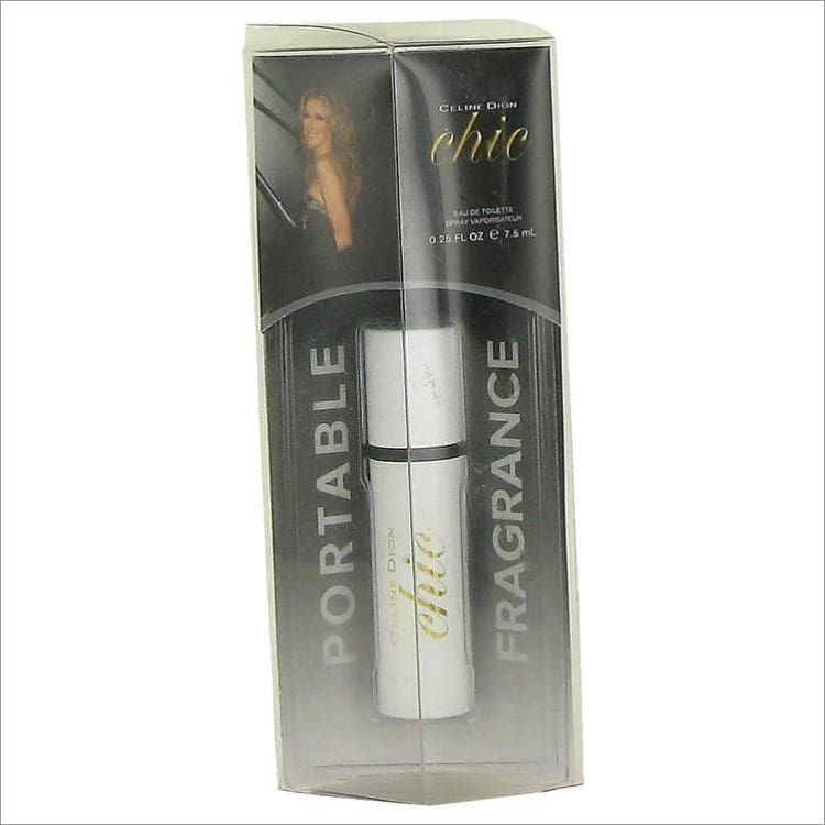 Celine Dion Chic by Celine Dion Mini EDT Spray .25 oz for Women - PERFUME