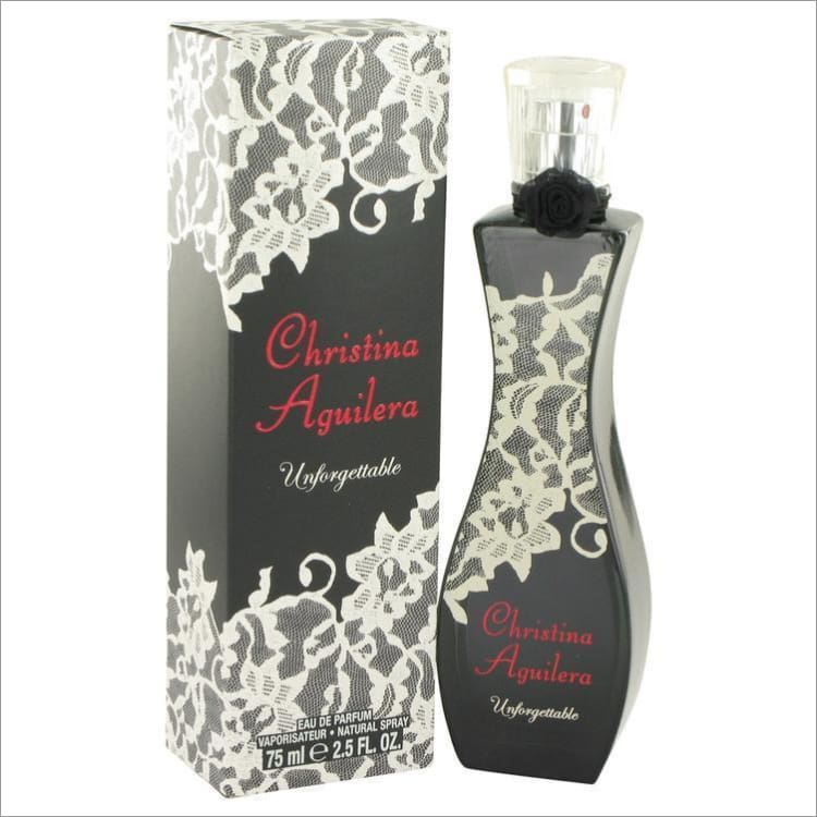 Christina Aguilera Unforgettable by Christina Aguilera Eau De Parfum Spray 2.5 oz for Women - PERFUME