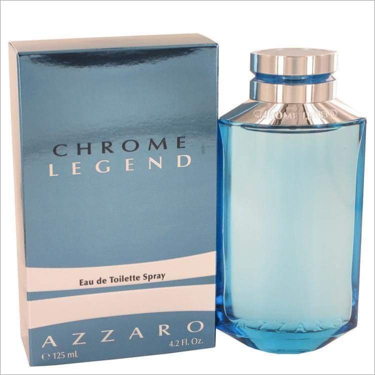 Chrome Legend by Azzaro Eau De Toilette Spray 4.2 oz for Men - COLOGNE