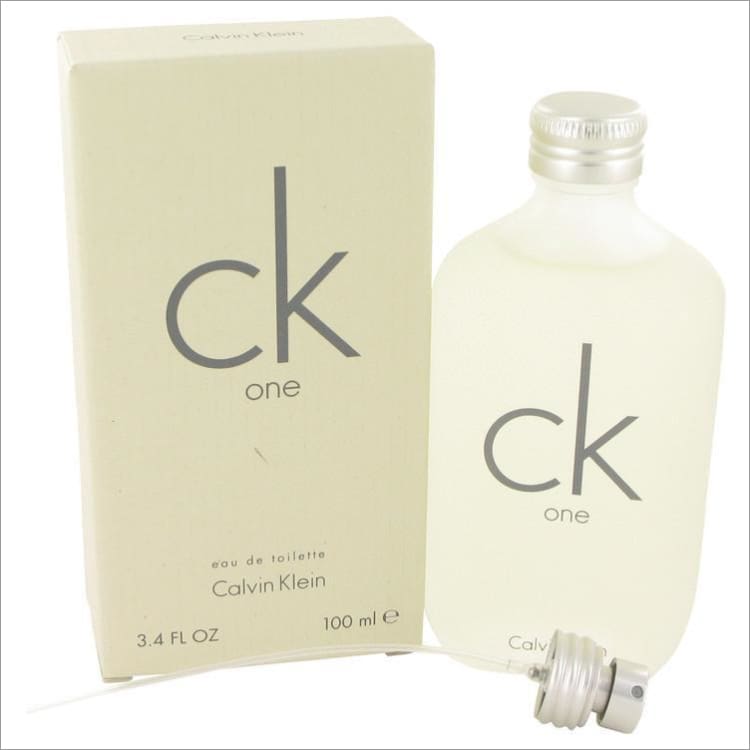 CK ONE by Calvin Klein Eau De Toilette Spray (Unisex) 3.4 oz for Women - PERFUME