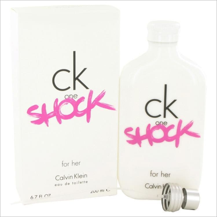 CK One Shock by Calvin Klein Eau De Toilette Spray 6.7 oz for Women - PERFUME