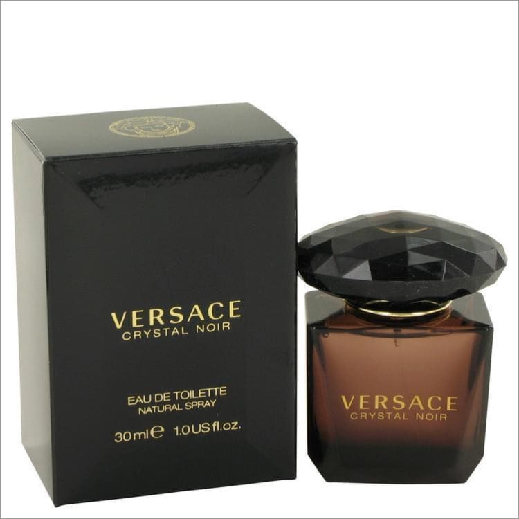 Crystal Noir by Versace Eau De Toilette Spray 1 oz for Women - PERFUME
