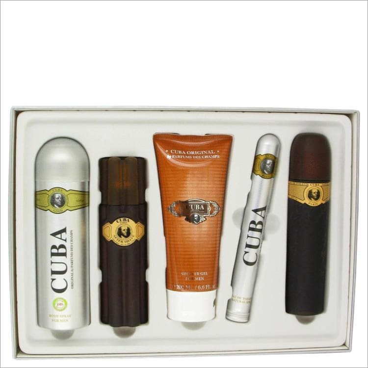 Cuba Gold by Fragluxe Gift Set -- for Men - COLOGNE