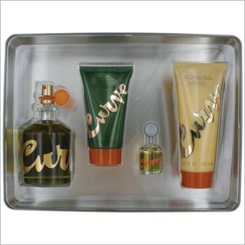 Curve 4 Pcs Set For Men: 4.2 Col Sp - South Beach Fragrance Gift Set