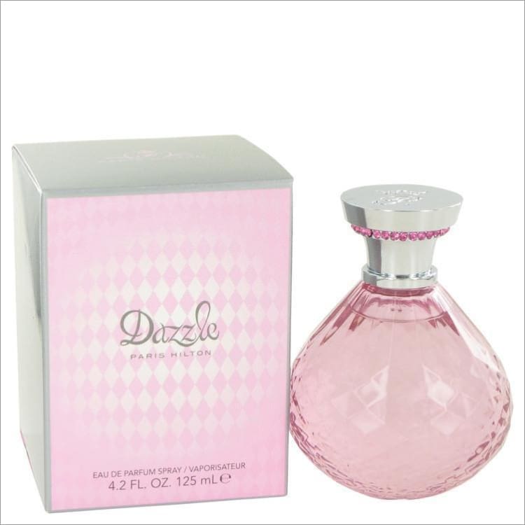 Dazzle by Paris Hilton Eau De Parfum Spray 4.2 oz for Women - PERFUME