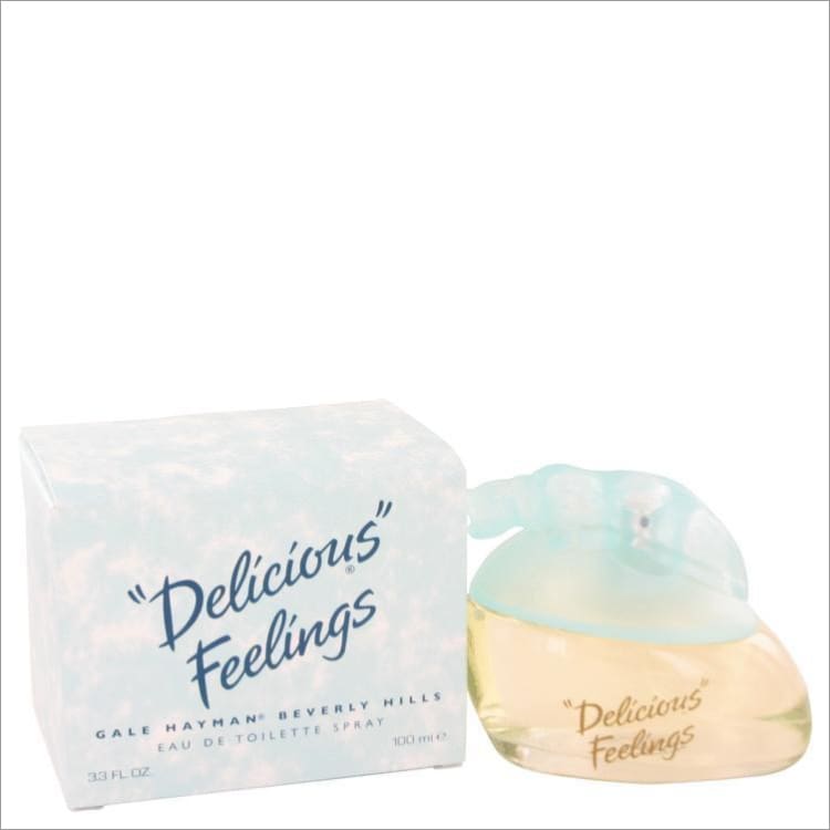 DELICIOUS FEELINGS by Gale Hayman Eau De Toilette Spray (New Packaging) 3.4 oz for Women - PERFUME