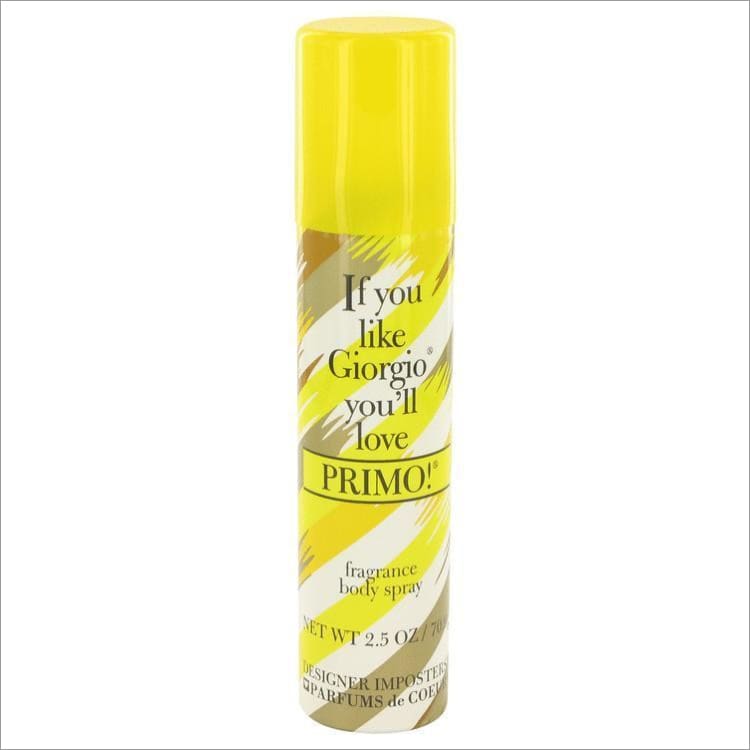 Designer Imposters Primo! by Parfums De Coeur Body Spray 2.5 oz for Women - PERFUME