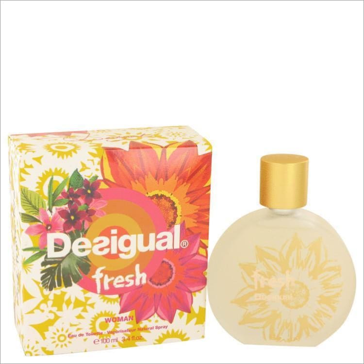 Desigual Fresh by Desigual Eau De Toilette Spray 3.4 oz for Women - PERFUME